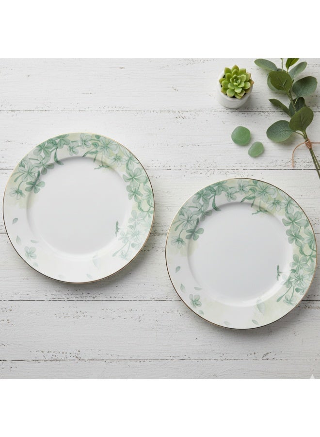 Fissman 2-Piece Plates Summer Glint 21cm (Fine Bone China) - Image 1